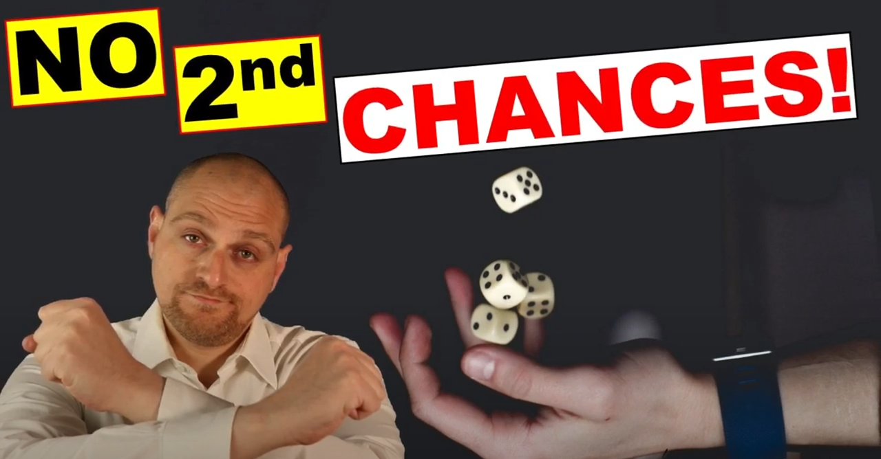 No 2nd Chances! (safety moment)